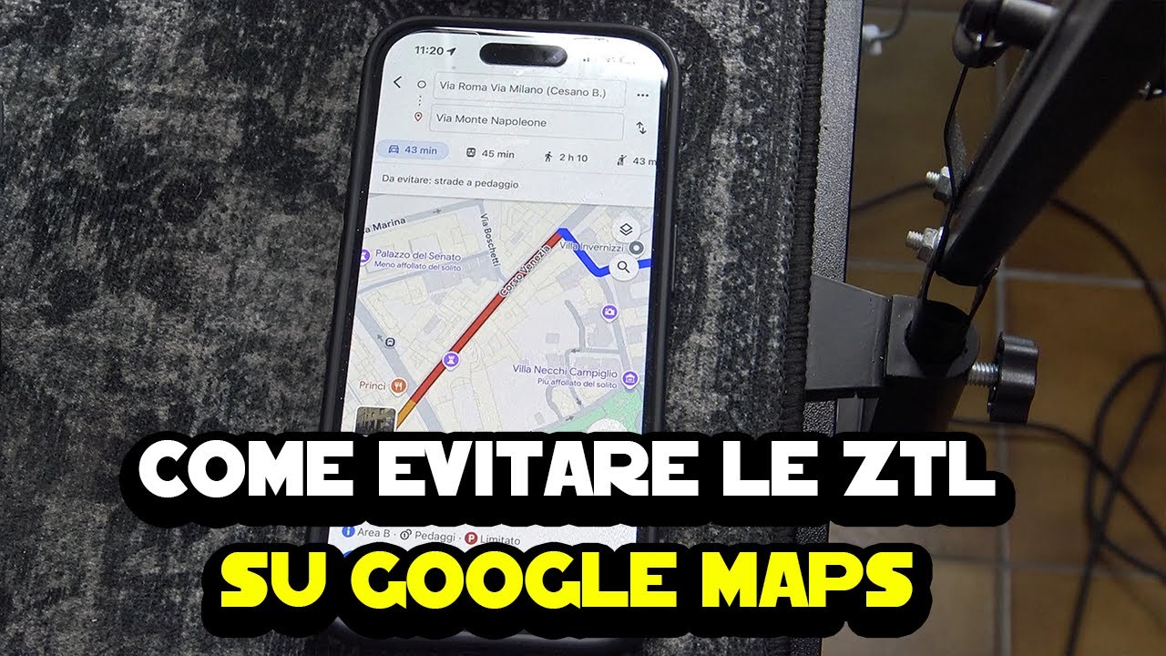 Come evitare ztl con google maps: strategie utili per muoversi in città 1 come evitare ztl con google maps