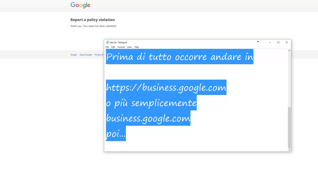 Come rimuovere un video da google my business in modo semplice e veloce 1 come rimuovere un video da google my business